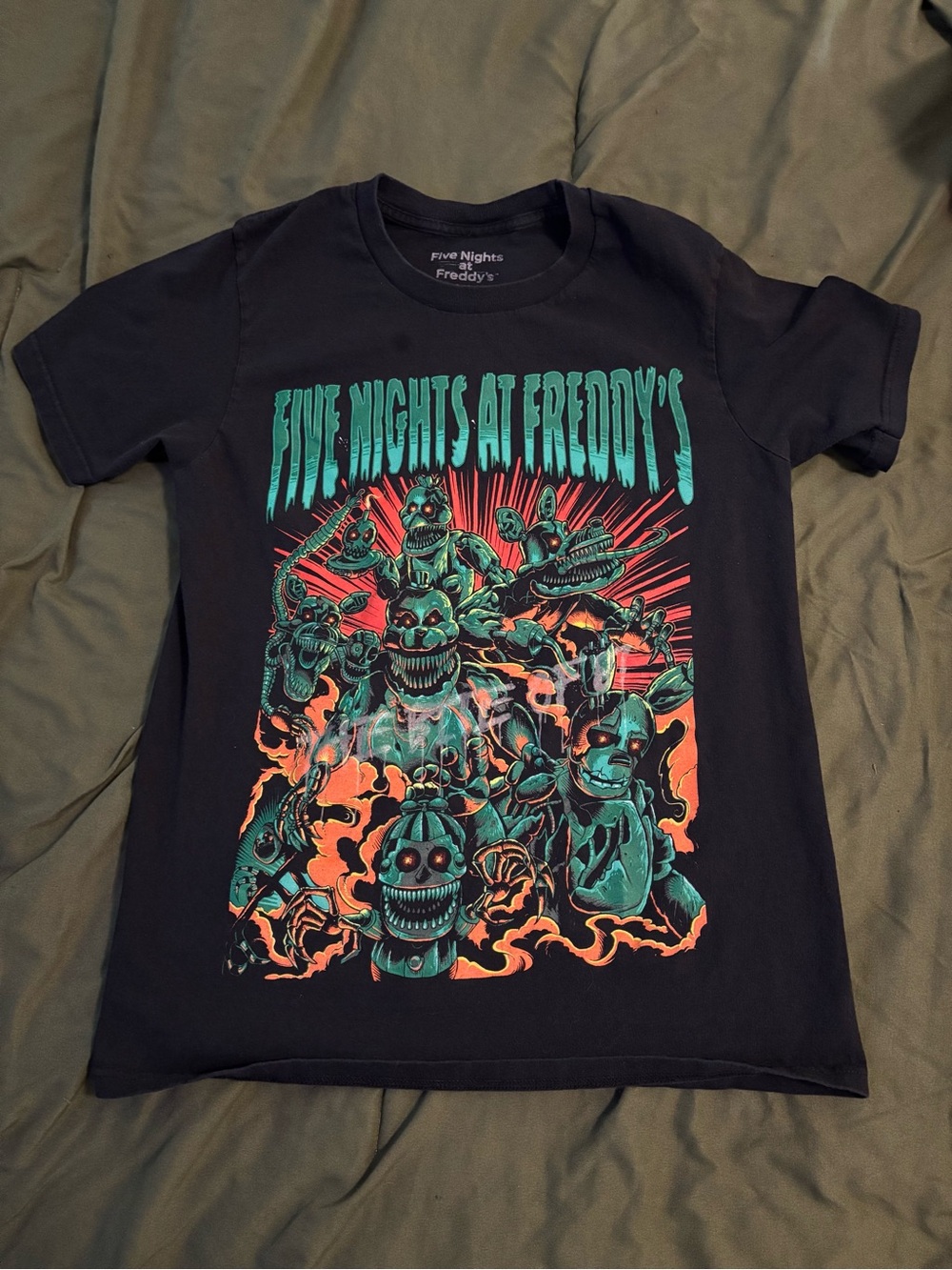 five nights at freddy’s graphic tee